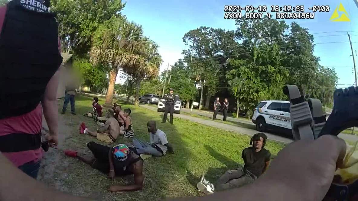 Several people rounded up from Holly Hill home